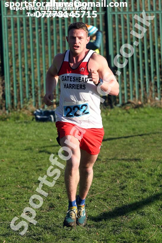 Senior mens 2020 Birtley Cross Country Relay, County Durham.  Photo: David T. Hewitson/Sports for All Pics